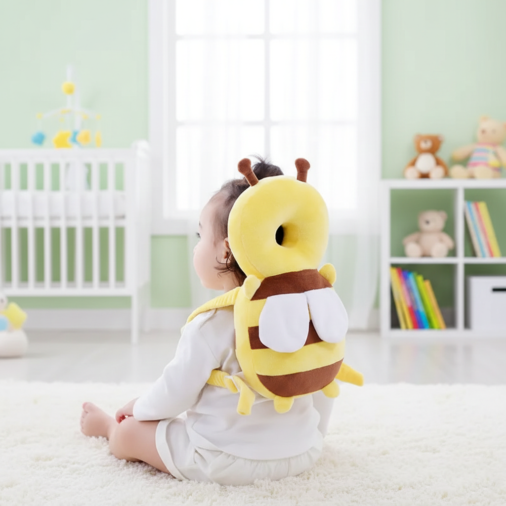 Baby Bee Head Protector Backpack - Elvelin
