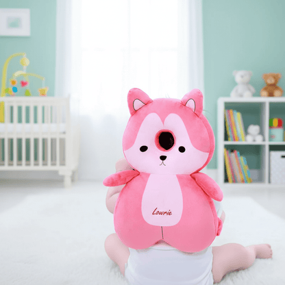 Baby Fox Head Protector Backpack - Elvelin