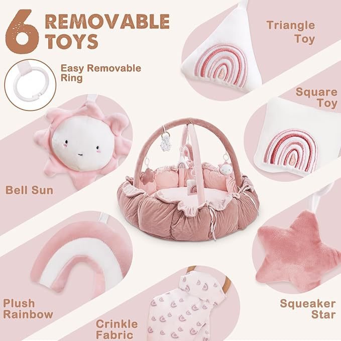 CalmiNest 5 - in - 1 Baby Mat - Elvelin