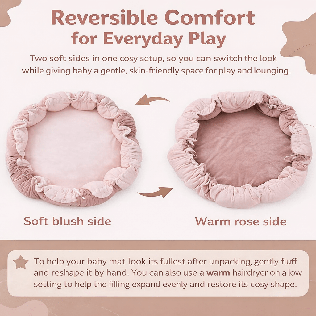 CalmiNest 5 - in - 1 Baby Mat - Elvelin