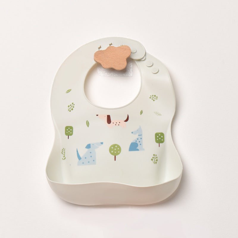 CozyCatch Soft Silicone Waterproof Baby Bib - Elvelin