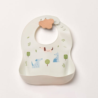 CozyCatch Soft Silicone Waterproof Baby Bib - Elvelin
