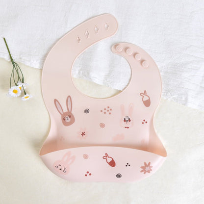 CozyCatch Soft Silicone Waterproof Baby Bib - Elvelin