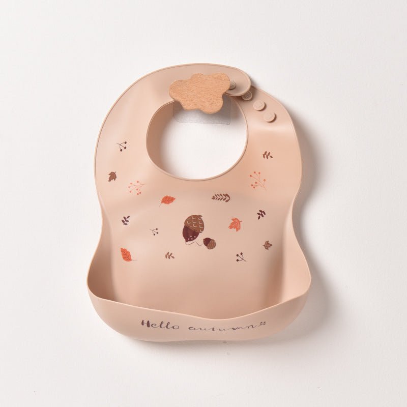 CozyCatch Soft Silicone Waterproof Baby Bib - Elvelin