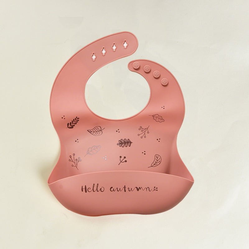 CozyCatch Soft Silicone Waterproof Baby Bib - Elvelin