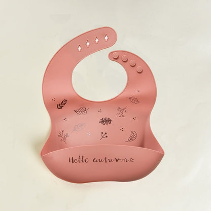 CozyCatch Soft Silicone Waterproof Baby Bib - Elvelin