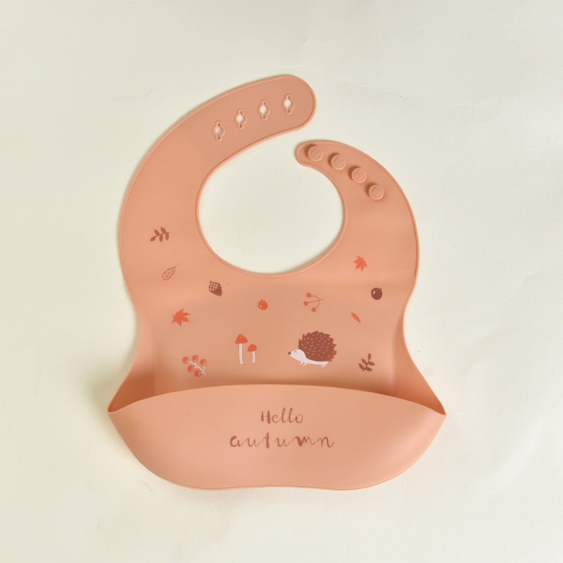 CozyCatch Soft Silicone Waterproof Baby Bib - Elvelin