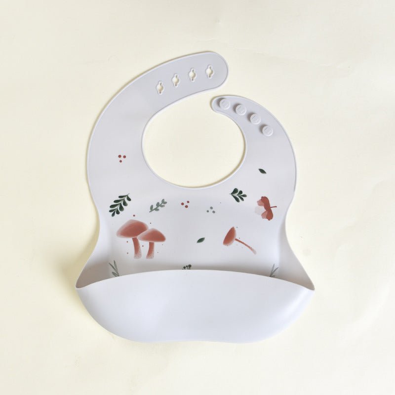 CozyCatch Soft Silicone Waterproof Baby Bib - Elvelin