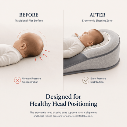 CozyNest Anti Reflux & Colic Baby Cradle - Elvelin