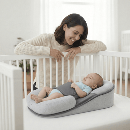 CozyNest™ Anti Reflux & Colic Baby Cradle - Elvelin baby sleep