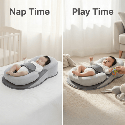 CozyNest™ Anti Reflux & Colic Baby Cradle - Elvelin baby sleep