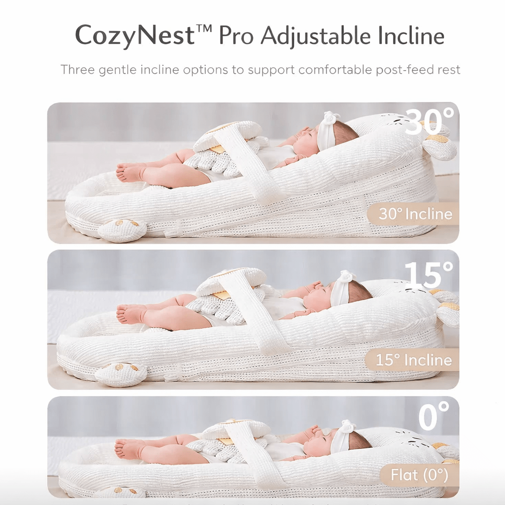 CozyNest™ Pro: Baby Reflux Relief & Comfort Settler - Elvelin baby sleep