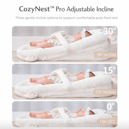 CozyNest™ Pro: Baby Reflux Relief & Comfort Settler - Elvelin baby sleep
