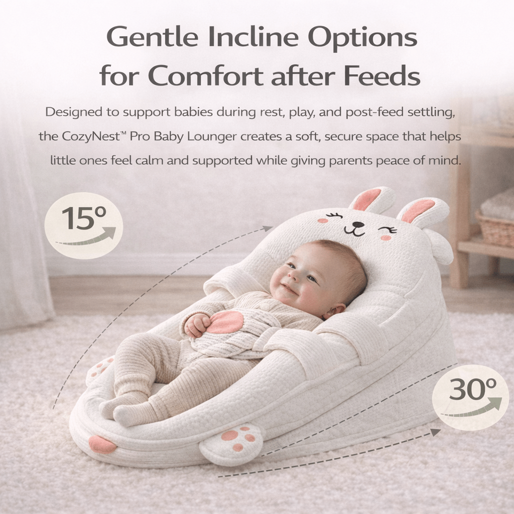 CozyNest™ Pro: Baby Reflux Relief & Comfort Settler - Elvelin baby sleep
