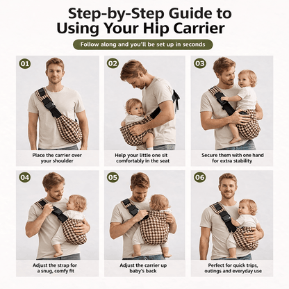 CuddleLift Hands - Free Toddler Carry Support - Elvelin