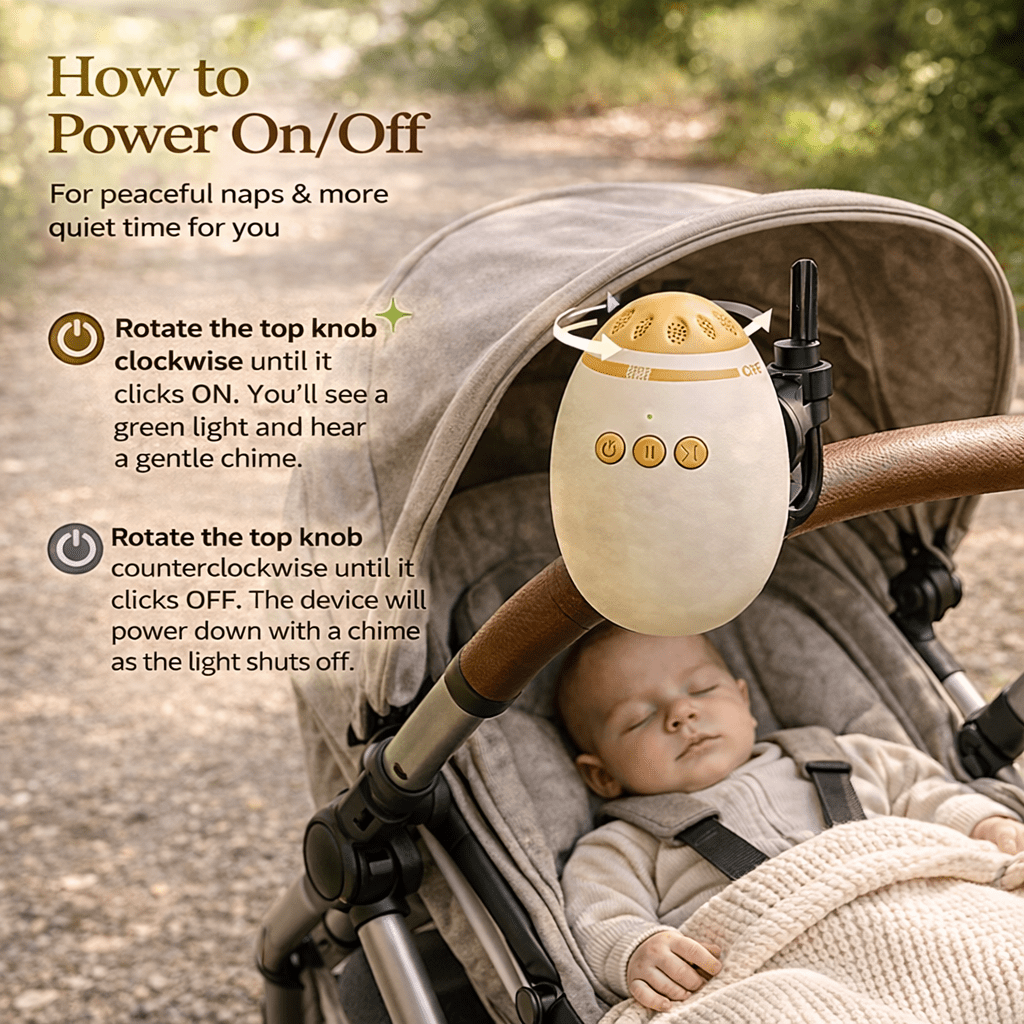 LullaGo Portable Baby Rocker & Sleep Soother - Elvelin