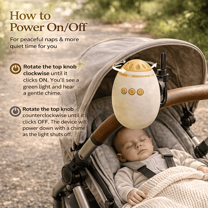 LullaGo Portable Baby Rocker & Sleep Soother - Elvelin