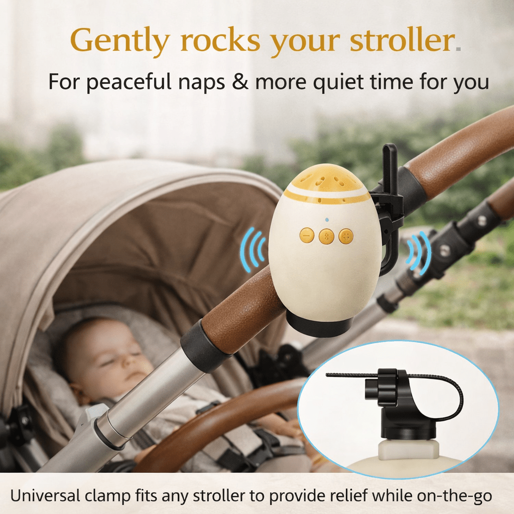 LullaGo Portable Baby Rocker & Sleep Soother - Elvelin