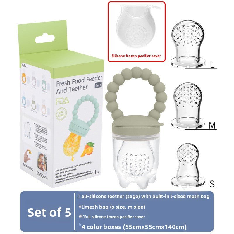 NibbleNest Silicone Baby Feeder - Elvelin